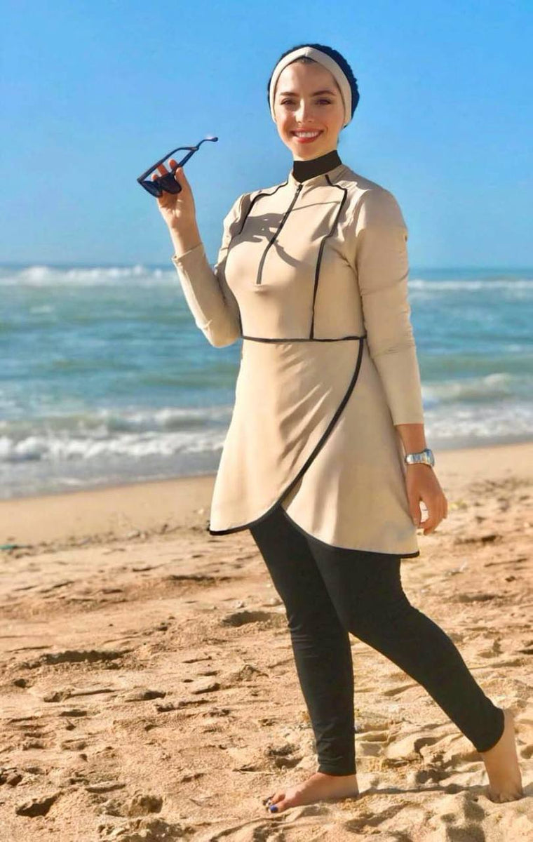 Burkini Femme beige